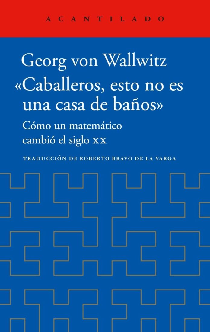 Caballeros, esto no es una casa de baños