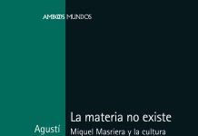 La materia no existe La materia no existe